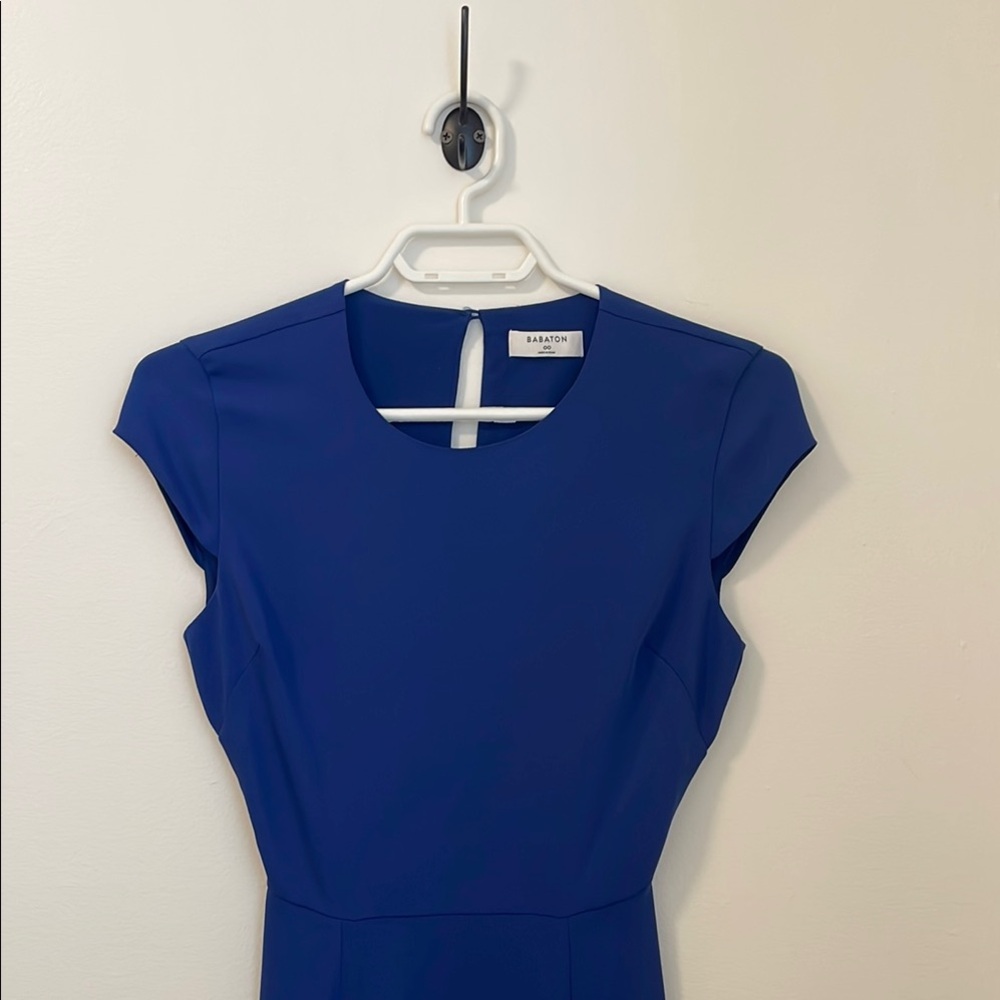 Aritzia babaton Hamptons Royal blue dress